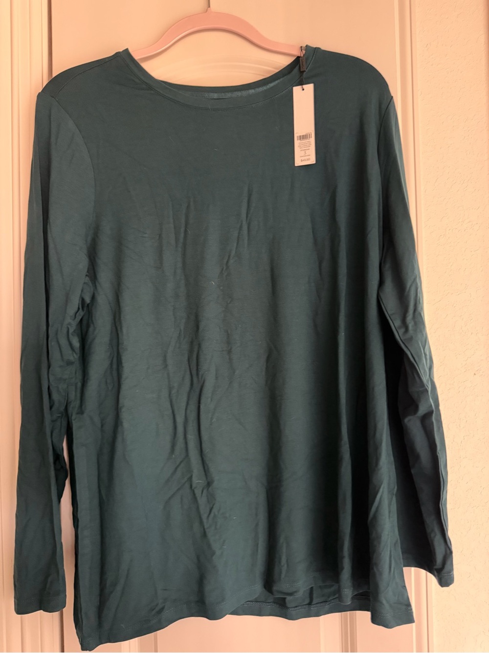 Chicos Touch of Cool Long Sleeved Layering Tee size 3 (XL)